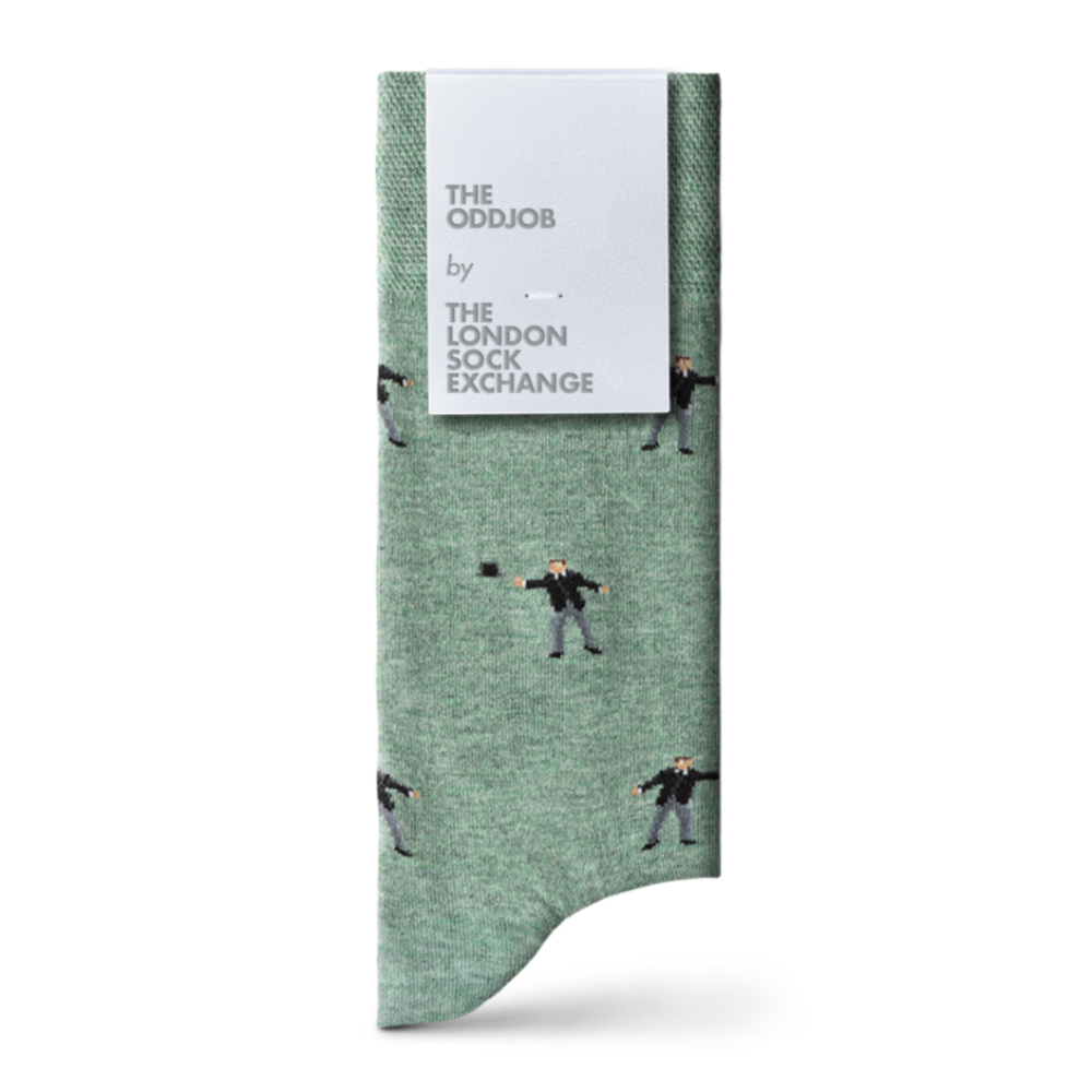 &quot;The Oddjob&quot; James Bond Socks - By The London Sock Exchange - 007STORE