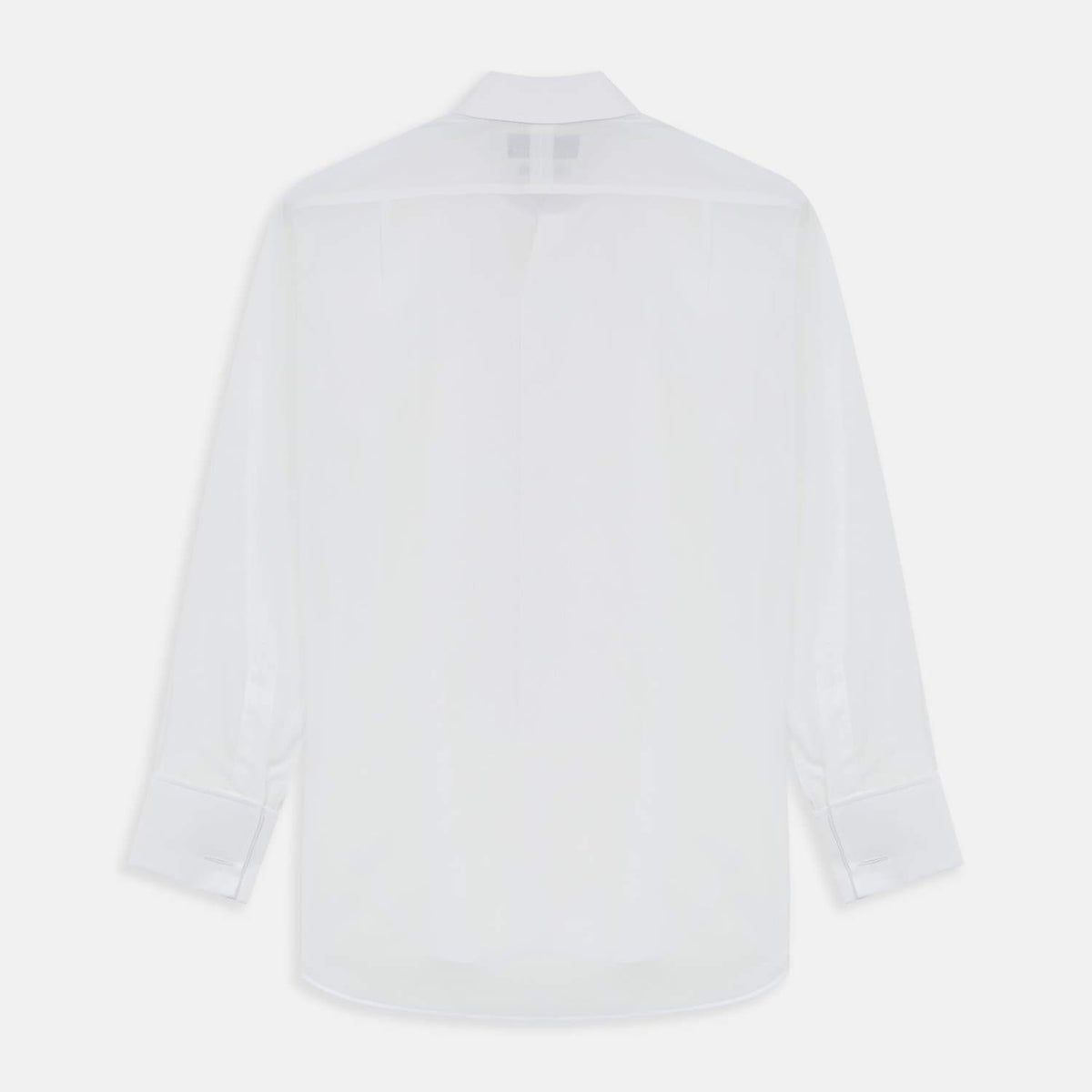 White Voile Dress Shirt - Die Another Day Edition - By Turnbull &amp; Asser CLOTHING Turnbull &amp; Asser 