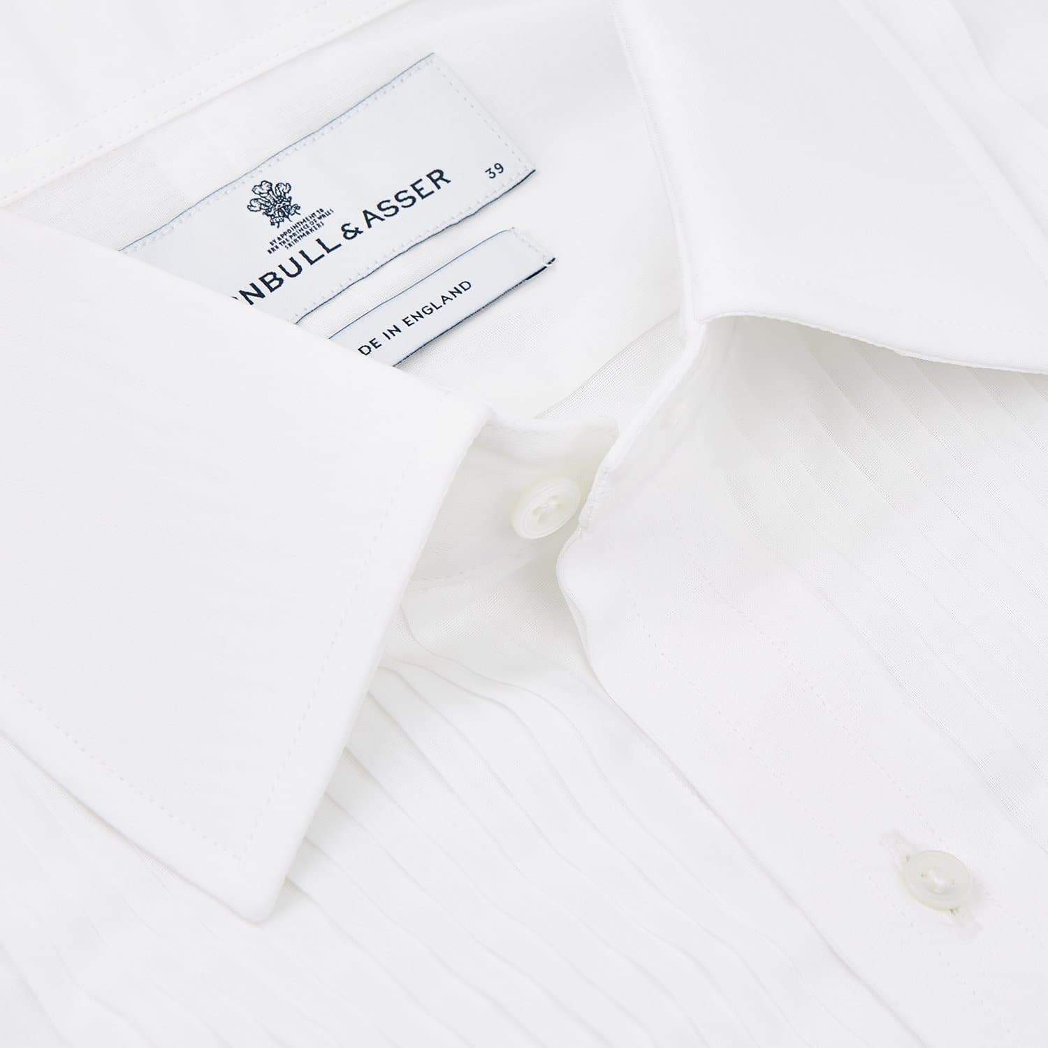 White Voile Dress Shirt - Die Another Day Edition - By Turnbull & Asser CLOTHING Turnbull & Asser 